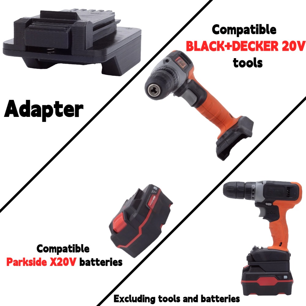 Black+Decker Tool Cordless - Para Parkside X20V TEAM batería de