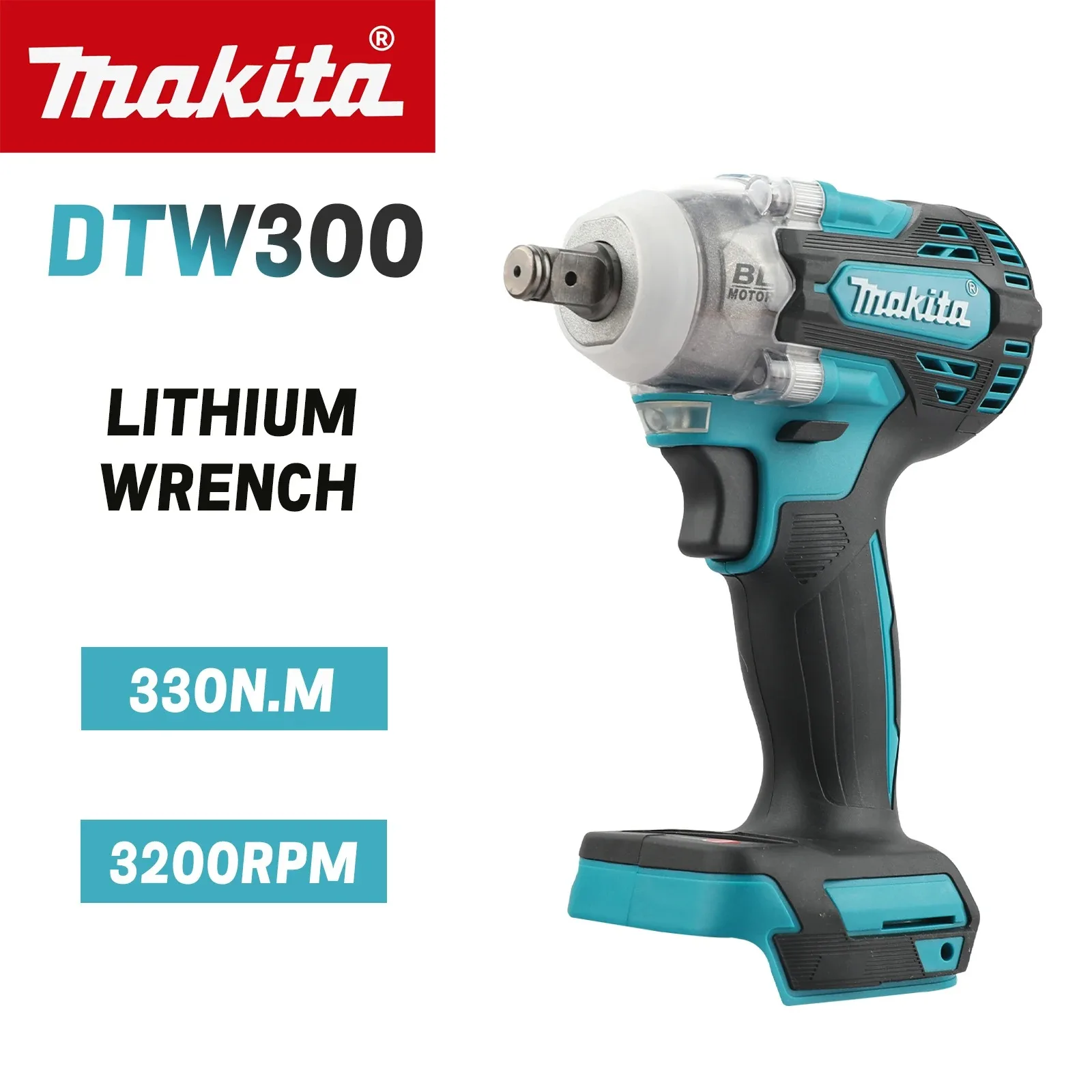Makita Drill Dtw300 - Llave de Impacto Inalámbrica Makita DTW300
