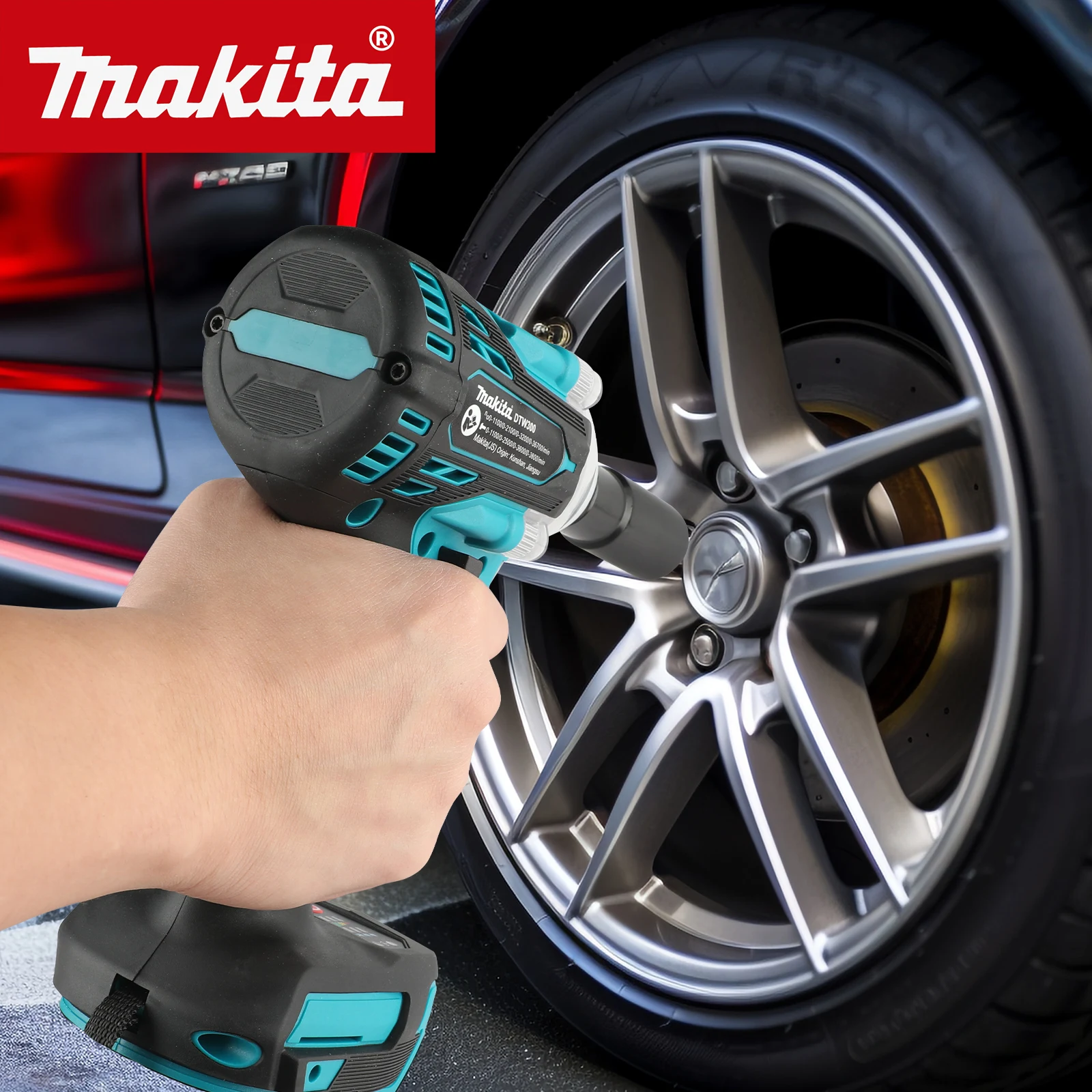 Makita Drill Dtw300 - Llave de impacto MAKITA DTW300Z sin