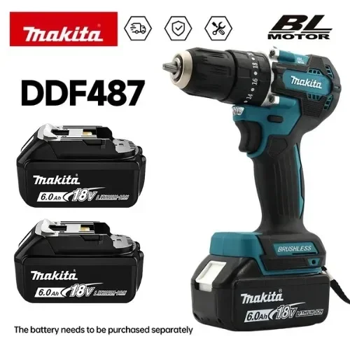 Makita Drill Ddf484 - Taladro Atornillador Inalámbrico Makita 100% Original