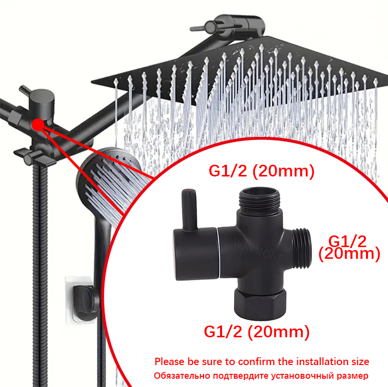 Shower Valve Cartridge - Válvula desviadora con adaptador en T