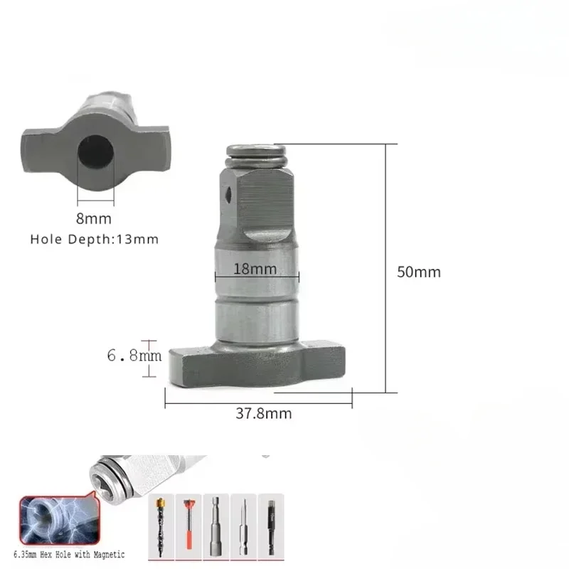 Milwaukee Drill M18 Fuel - 2 uds para Parkside 1/2 18mm