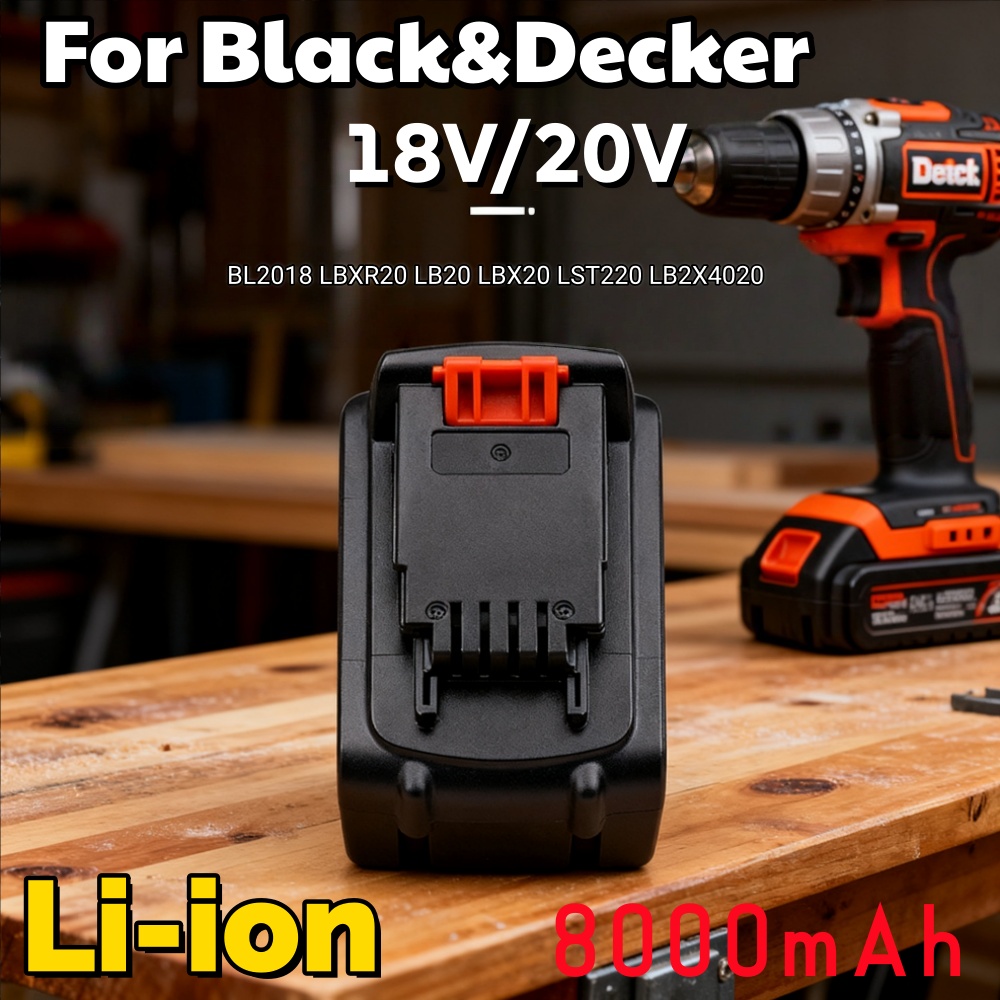 Black+Decker Tool 20V Max - Batería de Larga Duración de 20