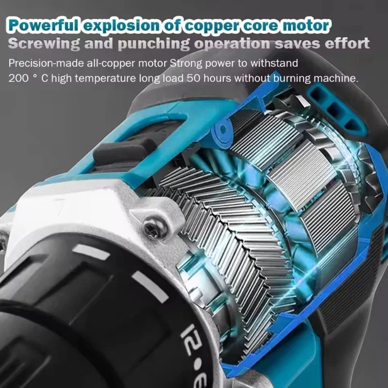 Taladro Percutor Inalámbrico S - Makita Drill Ddf484 reseña y precio
