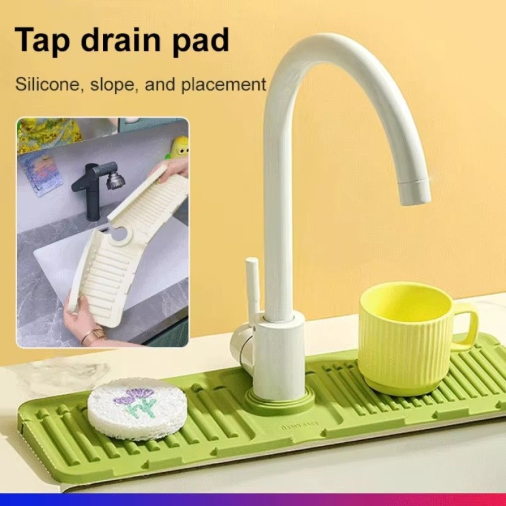 Durable 38*12cm alfombrilla de - Silicone Tap Washer reseña y precio
