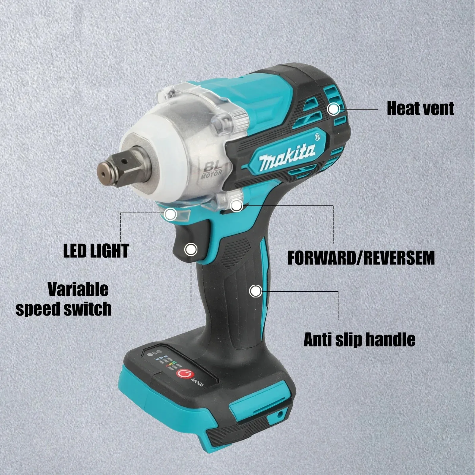 Llave de impacto inalámbrica s - Makita Drill Dtw300 reseña y precio