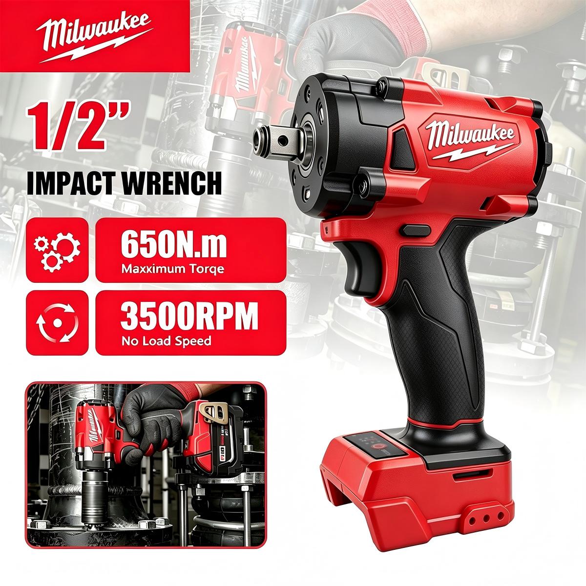 Llave de Impacto Inalámbrica M - Milwaukee Drill M18 Fuel reseña y precio
