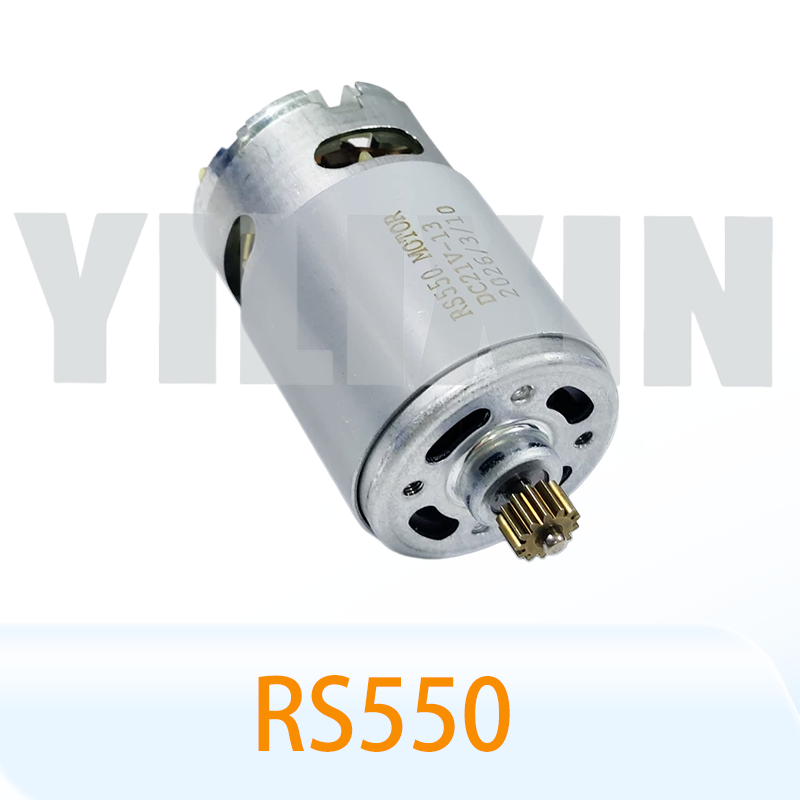 Motor DC RS550 de 13 dientes y - Bosch Drill Gsb 18V reseña y precio
