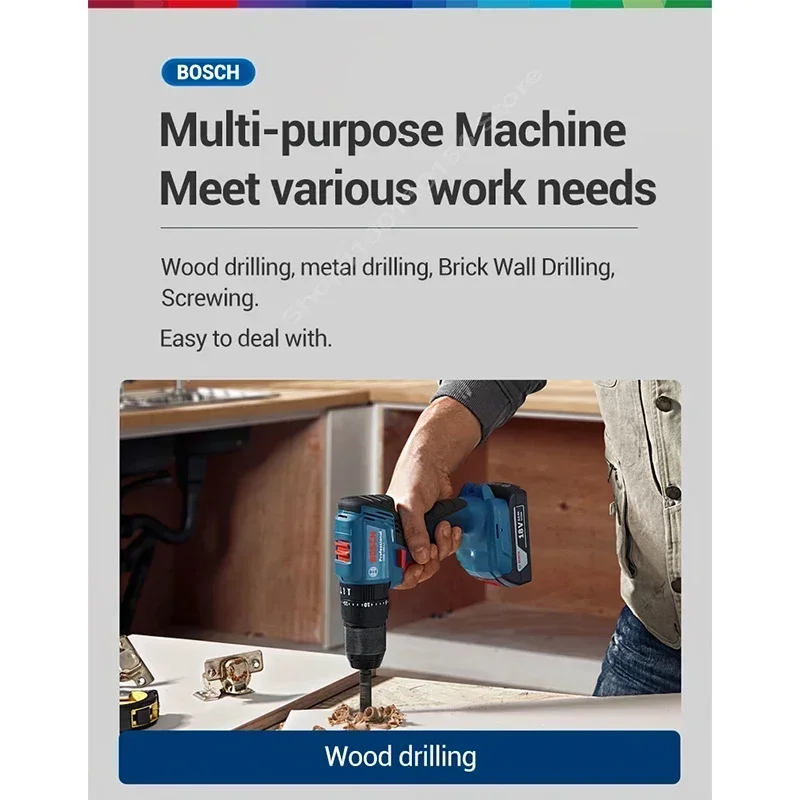 Taladro percutor inalámbrico s - Bosch Drill Gsb 18V reseña y precio