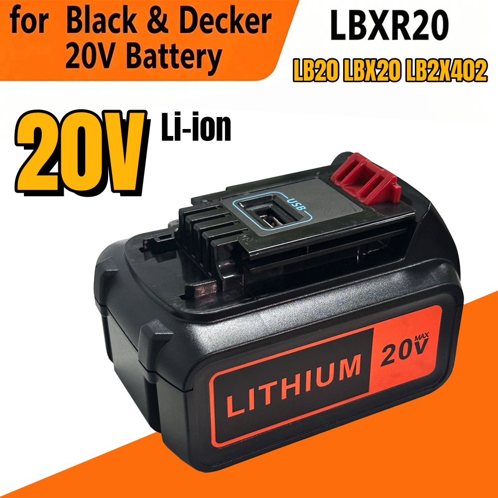 🏗️   Batería de Repuesto de 20 - Black+Decker Tool 20V Max reseña y precio