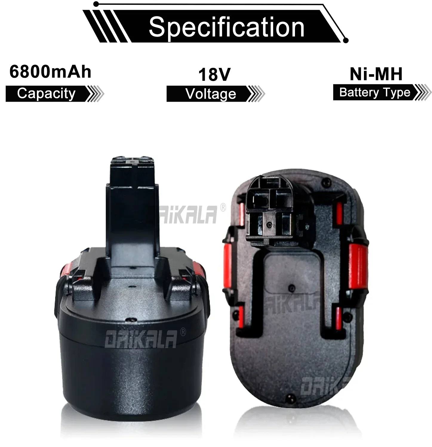 Original para Bosch 18V 6.8Ah  - Bosch Drill Gsb 18V reseña y precio