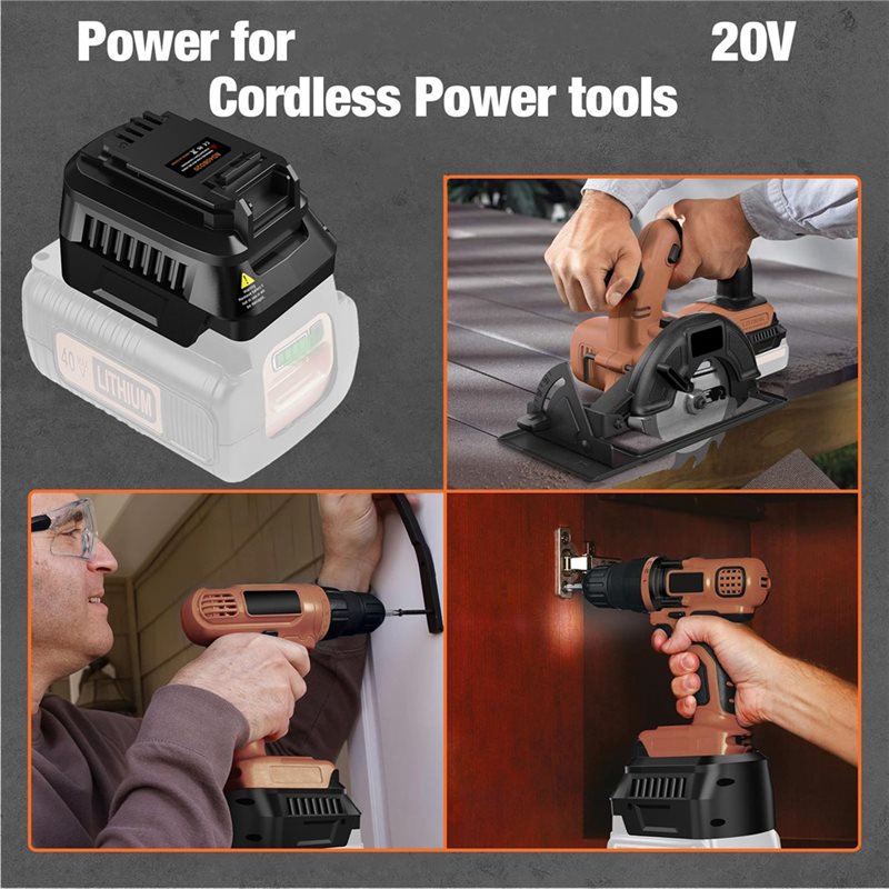 【RECOMENDAR】Adaptador de bater - Black+Decker Tool Cordless reseña y precio