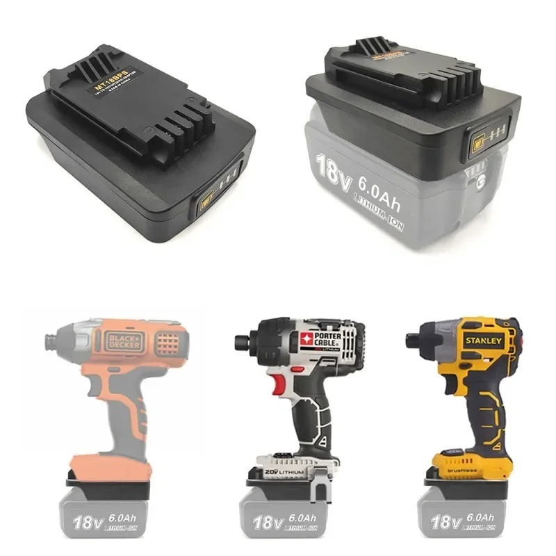Adaptador MT18BPS para batería - Black+Decker Tool Cordless reseña y precio