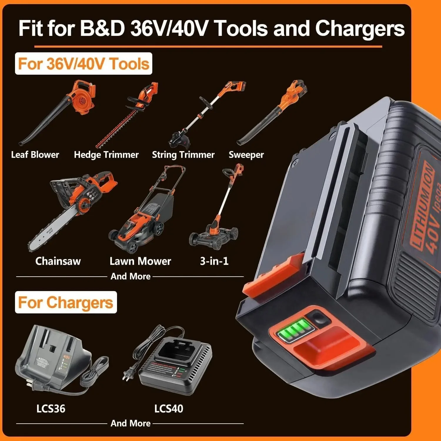 Batería de Iones de Litio de 4 - Black+Decker Tool Cordless reseña y precio
